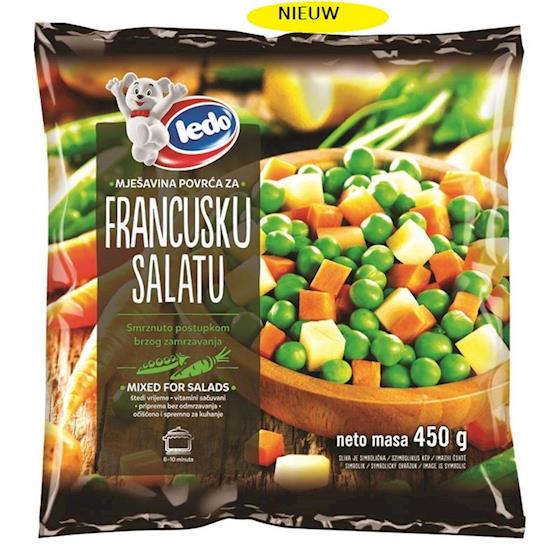 Povrce za Francusku | Groenten voor Franse salade | Ledo | 450g