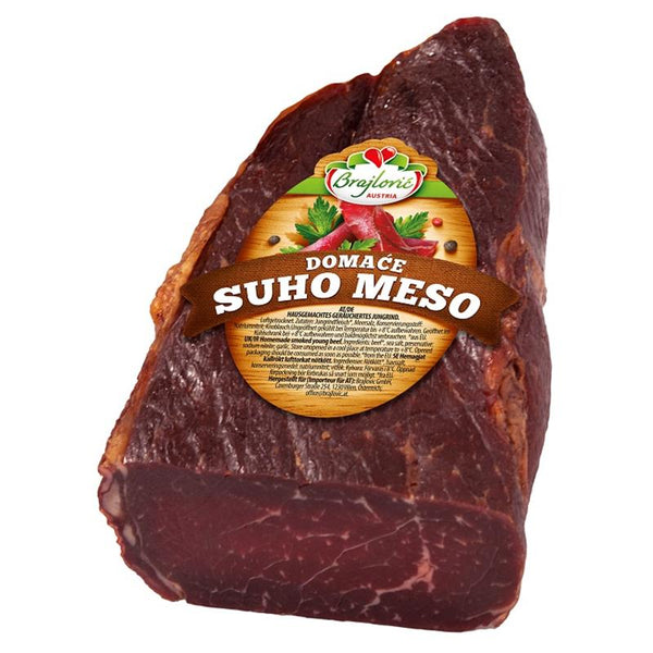 Domace Suho Meso Brajlovic Vlees | Brajlovic Rundrookvlees | Per KG ongesneden