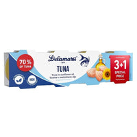 Tuna u suncokretovom ulju | Tonijn Steak in zonnebloemolie | Delamaris | 4x80G