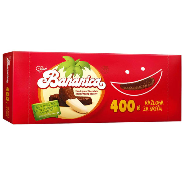 Bananica | Chocolade Banaantje Stark | 400g