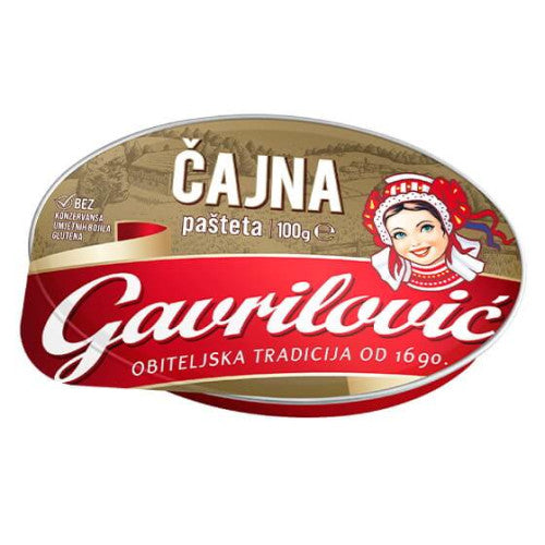 Gavrilovic Pastei | Cajna Pasteta Leverpastei | 100G