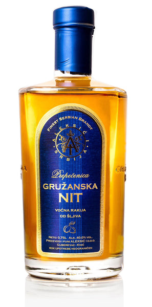 Sljivovica Gruzanska Nit | Pruim Brandy Gruzanska Nit | 40 % 0.75l