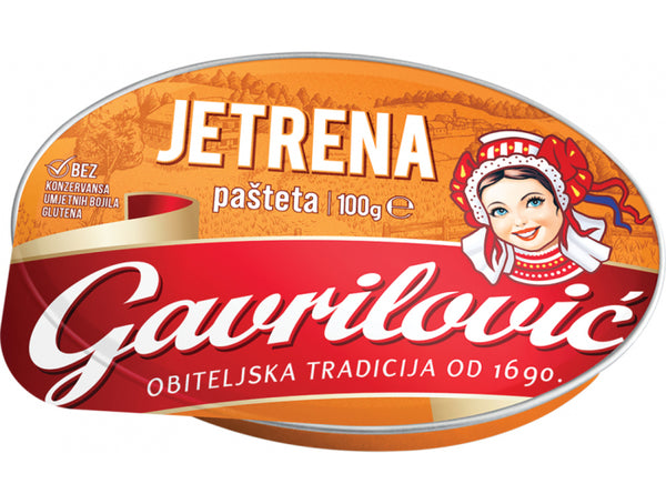 Gavrilovic Pastei | Jetrena Pasteta Leverpastei | 100G