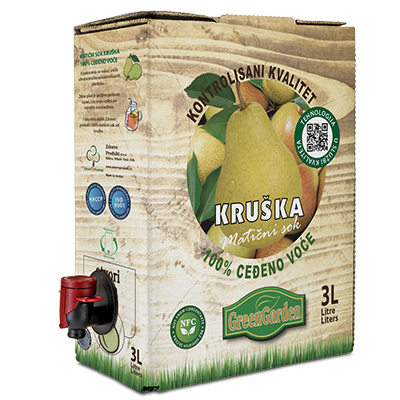 Bag in Box Kruska| Peren Sap | 3L