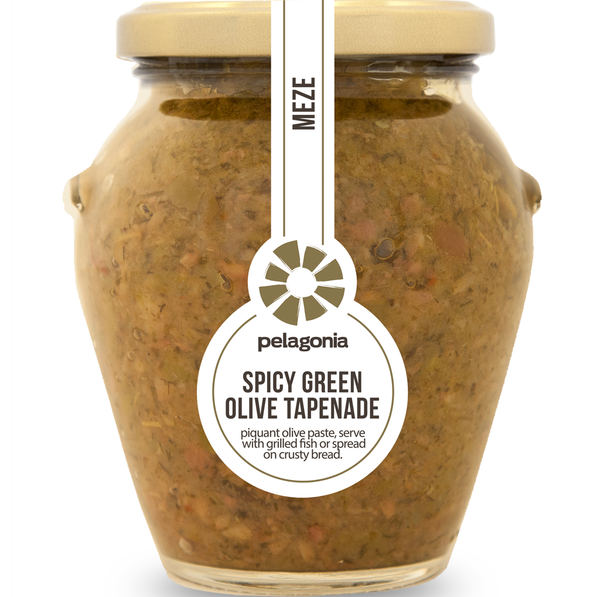 Pikantna Tapenada od Zelenih Maslina | Pikante Groene Olivijen Tapenade | Pelagonia | 300G