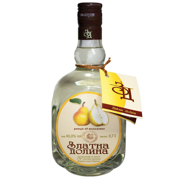 Viljamovka Zlatna Dolina | Peer Brandy Zlatna Dolina | 40 % 0,7L