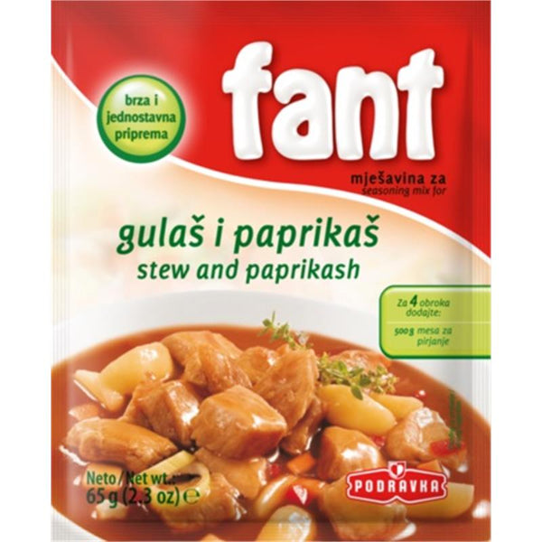 Podravka | Fant Gulas Goulashsoep | 65G