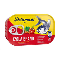 Skuša sa povrćem IZOLA BRAND | Makreel met groenten | Delamaris | 125G