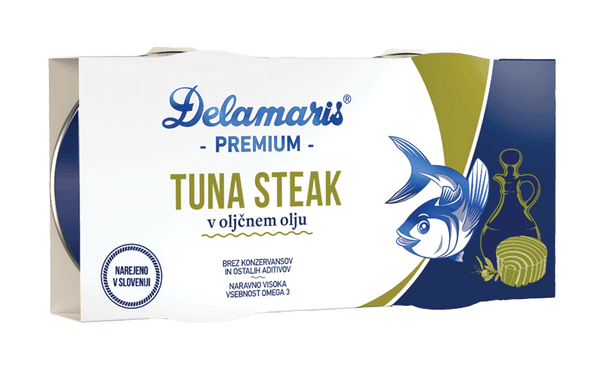 Tuna u maslinovom ulju | Tonijn Steak in Olijfolie | Delamaris | 2x80G