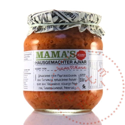 Ajvar Mamas | Hot / Pittig | 550G