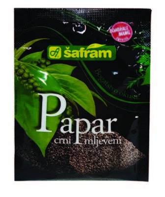 Papar Crni Mljeveni | Safram | 100G