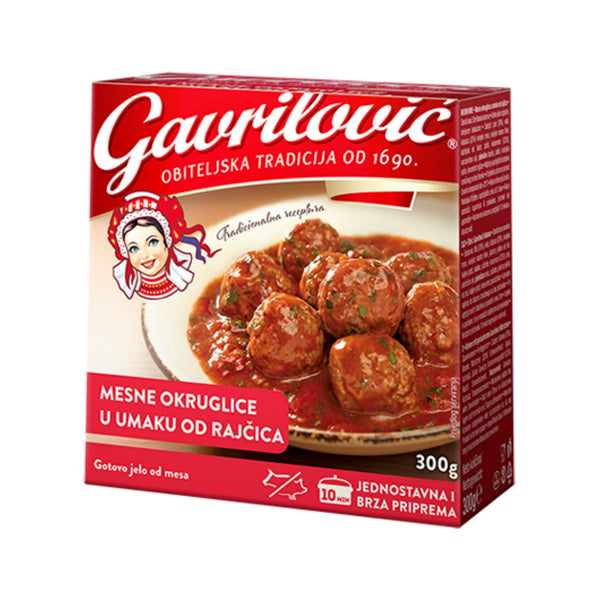 Gavrilovic Mesne okruglice u umaku od rajcica | 300G