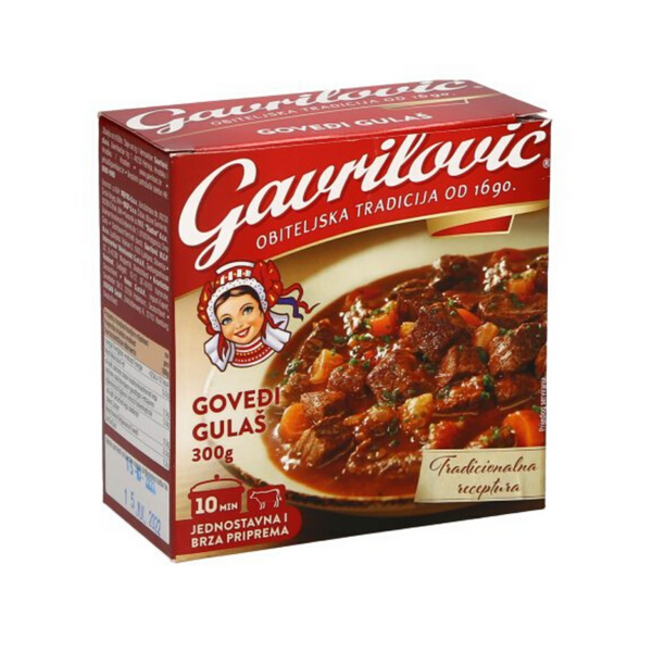 Gavrilovic Govedji Gulas | Rundvlees Goulash | 300G