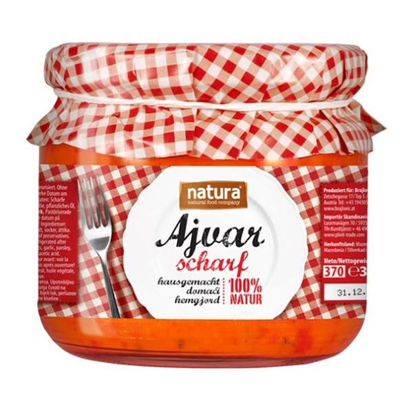 Natura Ajvar | Pittig | 370ML