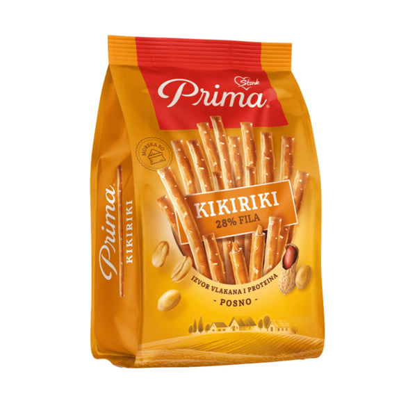 Stapici Prima Kikiriki | Zoutstengels | 230G