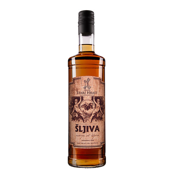 Sljivovica Stari Hrast | Pruim Brandy Stari Hrast | 40 % 0.7l