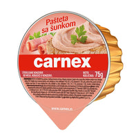 Pasteta sa Sunkom | Ham Pastei | Carnex  | 75G