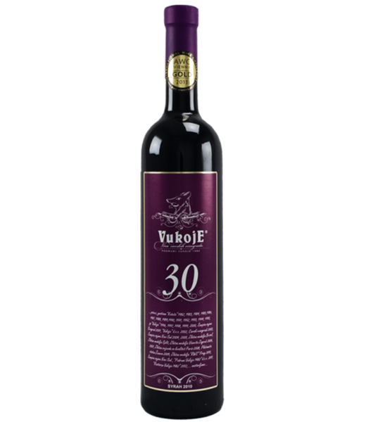 Vukoje Syrah | Rood Wijn 15% | 2019 | 0.75L